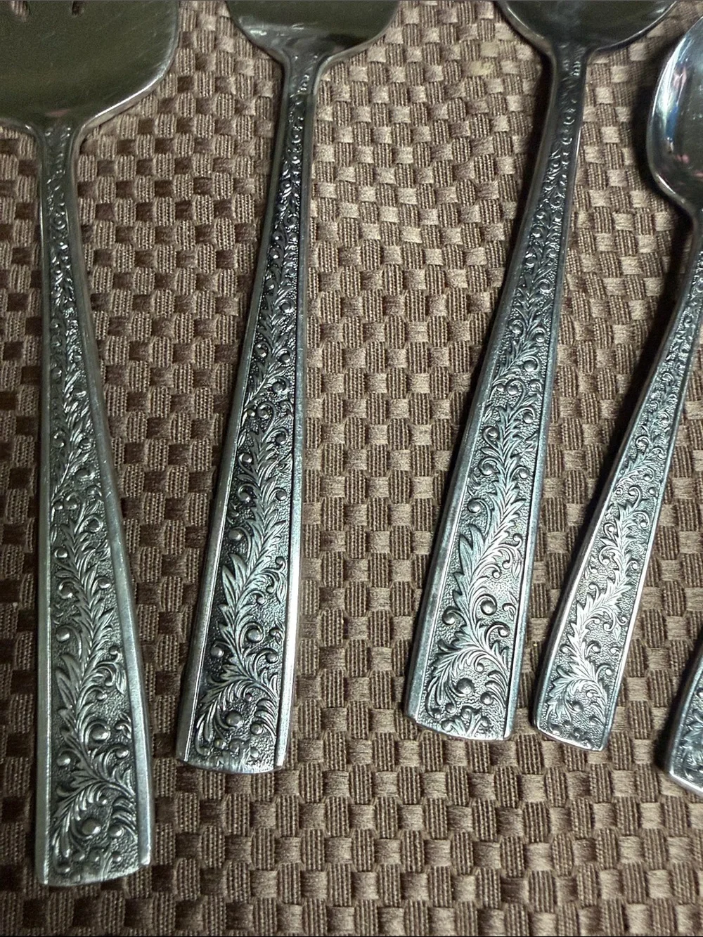 Vintage MODERN TREND LIFETIME STAINLESS JAPAN 6 serving piece set